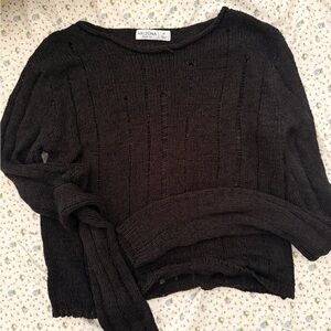 Arizona Jean Company Women's Black Sweater